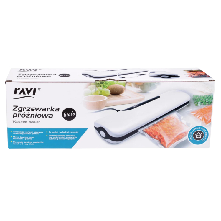 Zgrzewarka próżniowa biała RAVI